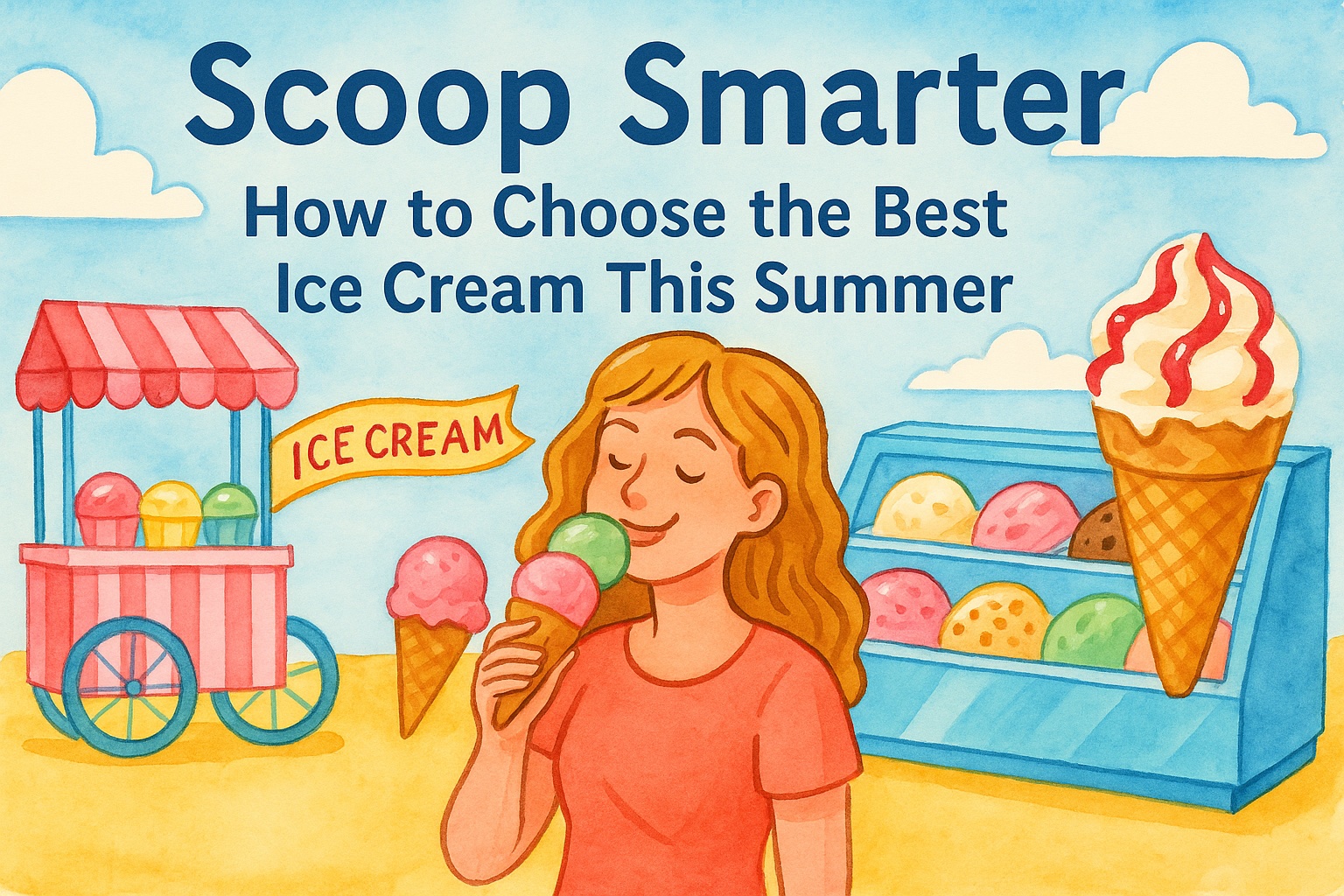 Tips for choosing fresh, high-quality ice cream at the store