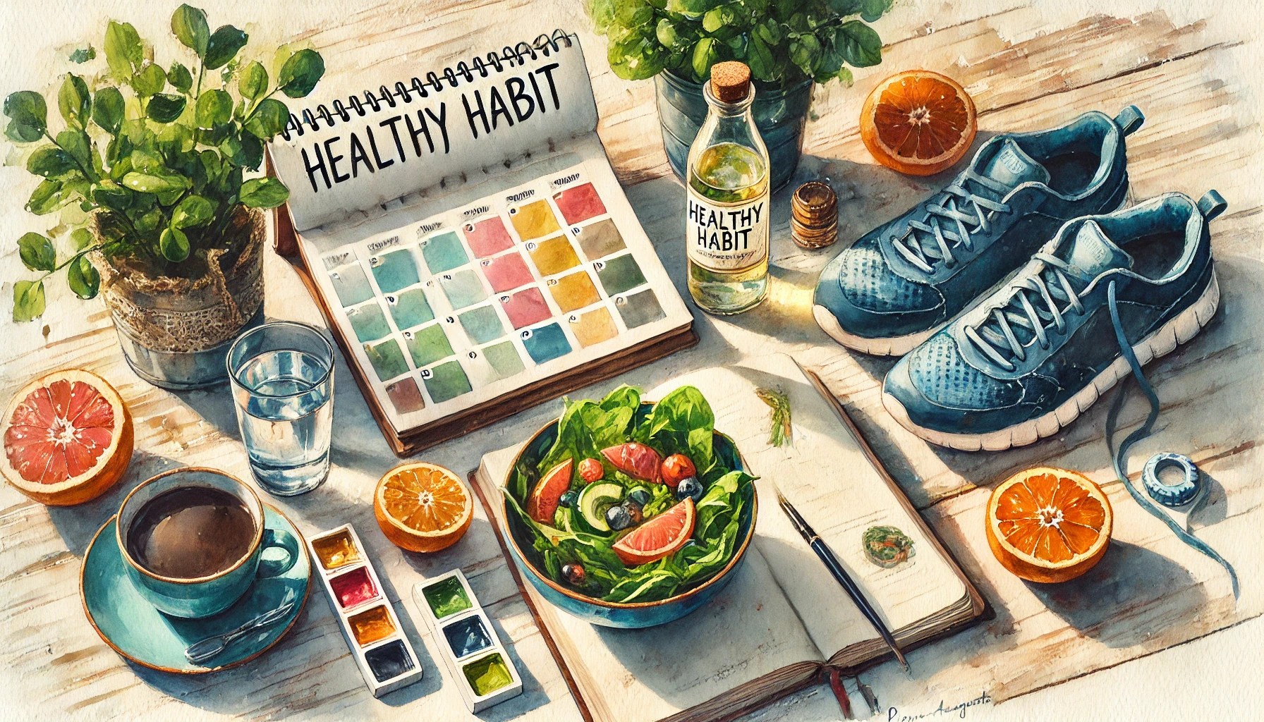 Colorful plate of whole foods supporting weight loss, sleep quality, and physical fitness